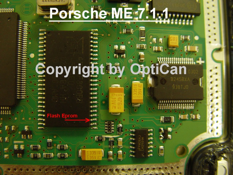 Bosch ME 7.1.1 (Porsche) pinout diagram 2